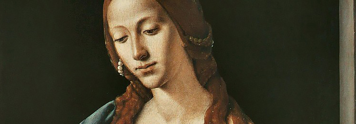 Ein Gemälde der Maria Magdalena