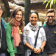 Pfarrer Martin und die Reisegruppe in Äthiopien