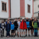 Die Wallfahrergruppe vor der Basilika Mariazell