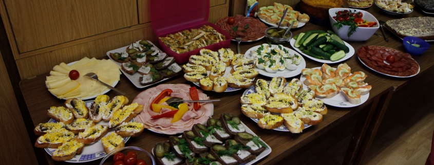 Ein ukrainisches Buffet