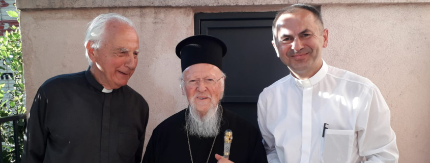 Pfarrer Martin, Patriarch Bartholomäus und ein dritter Priester