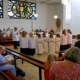 Ein Überblicksbild vom Schulstart-Gottesdienst 2022 in Schönbrunn-Vorpark