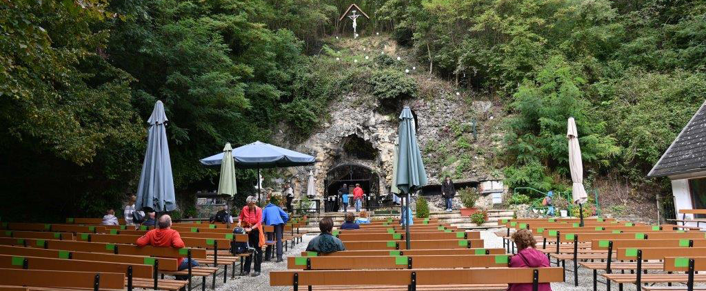 Die Lourdes-Grotte in Niederösterreich