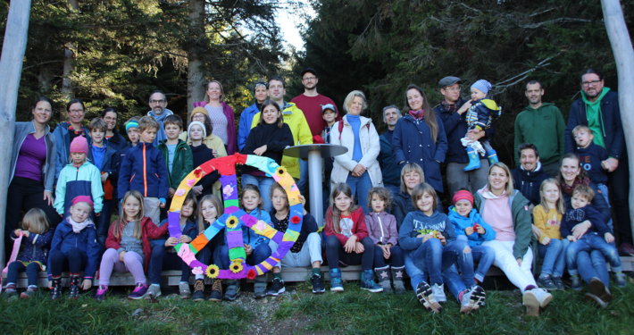Ein Gruppenbild vom Familienwochenende 2022