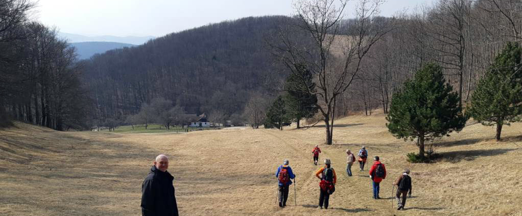 Die Wandergruppe der ersten Wanderung 2022