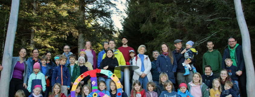 Gruppenbild vom Familienwochenende 2022