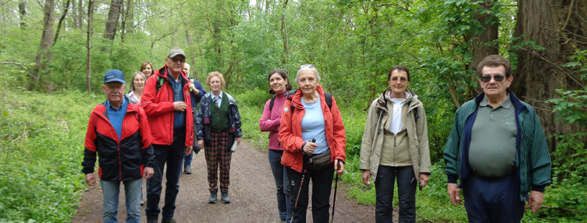 Die Wandergruppe der zweiten Wanderung 2023