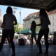 Eine Bühne am Wasserweltfest 2022