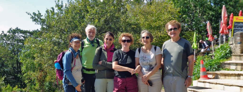 Die Wandergruppe der 5. Wanderung 2023