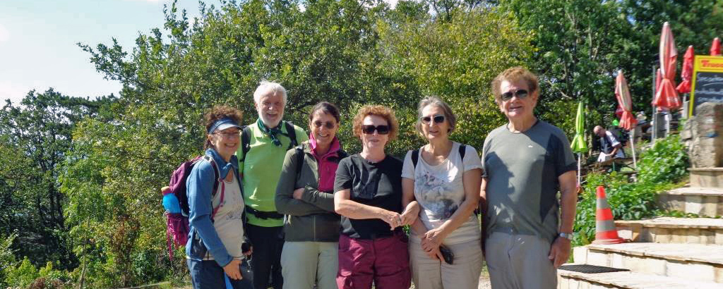 Die Wandergruppe der 5. Wanderung 2023