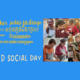 Banner des Social Day mit Kindern in Aktion