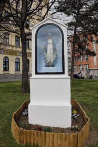 Das Marterl an der Schweglerbrücke nach der Renovierung