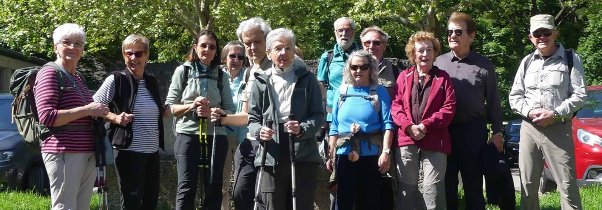 Die Wandergruppe der 4. Wanderung 2025