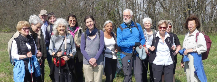 Die Wandergruppe der 2. Wanderung 2025