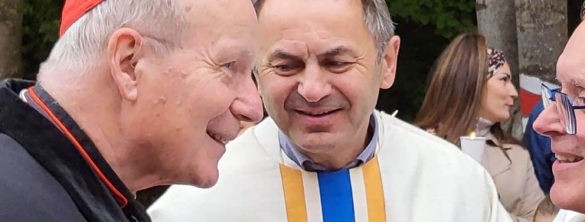 Kardinal Schönborn und Pfarrer Martin Rupprecht
