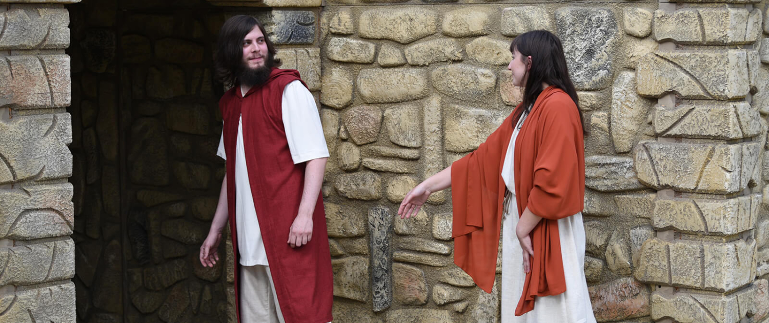 Passionsspiele Jesus und Maria Magdalena