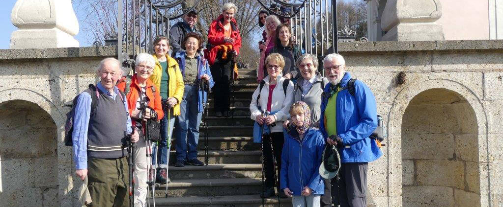 Ein Teil der Wandergruppe der ersten Wanderung 2026