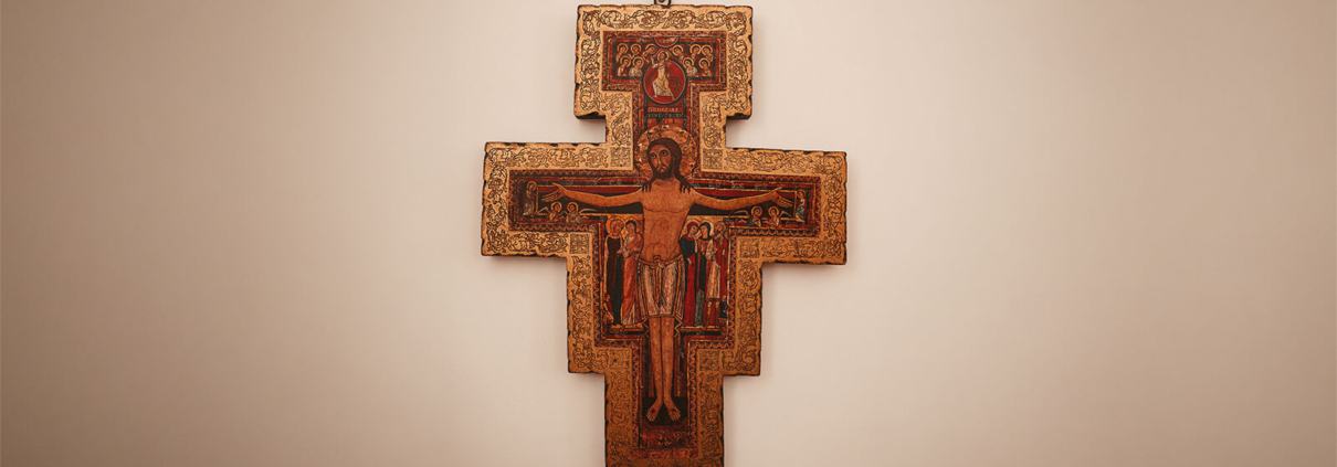 Das Franziskuskreuz von San Damiano (Kopie)