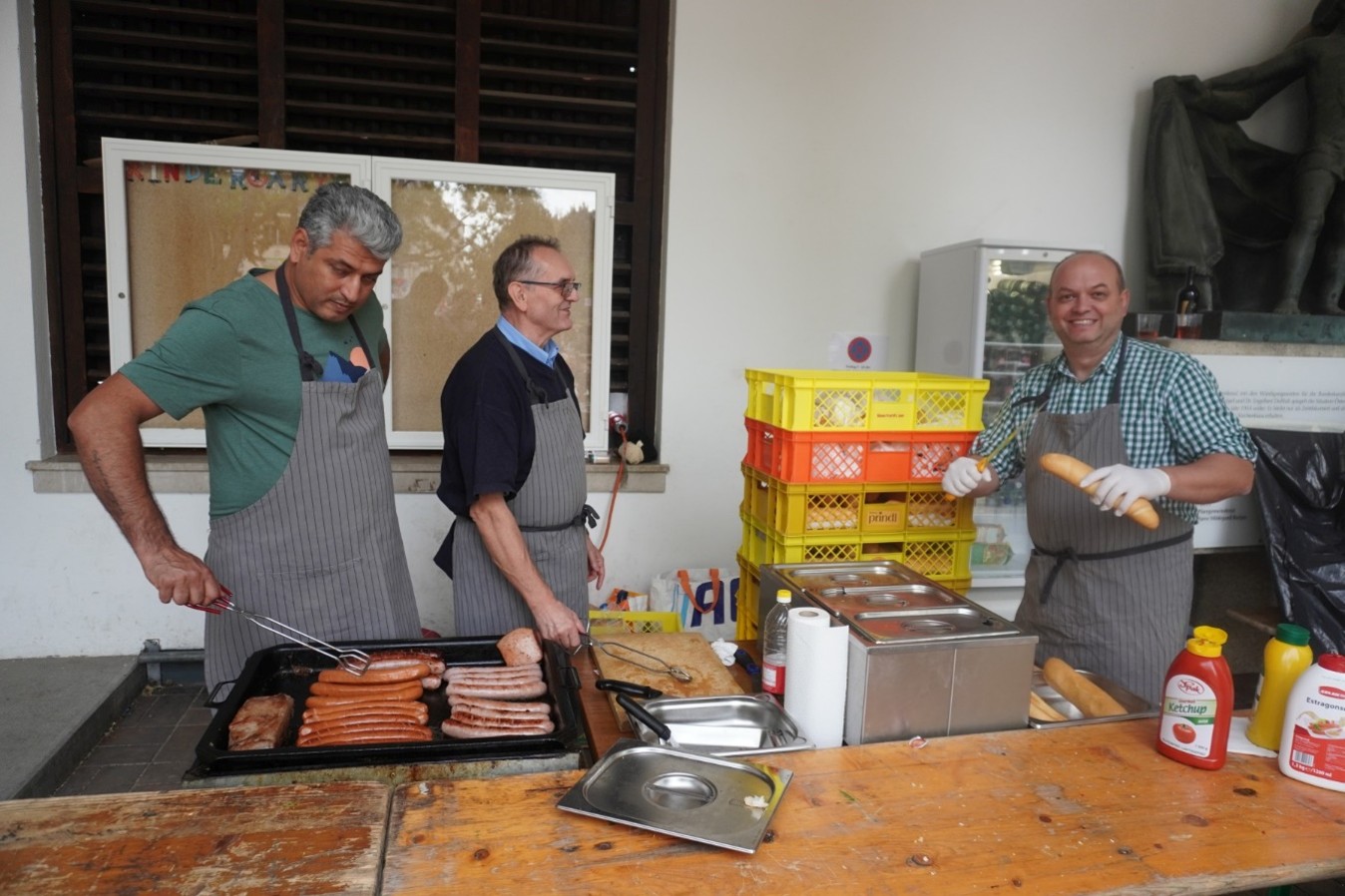 „Pfarrnamenstag“ mit Grillfest  nach der Kindergartenmesse