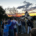 Kinder am Sommerlager in Sallingstadt bei Sonnenuntergang